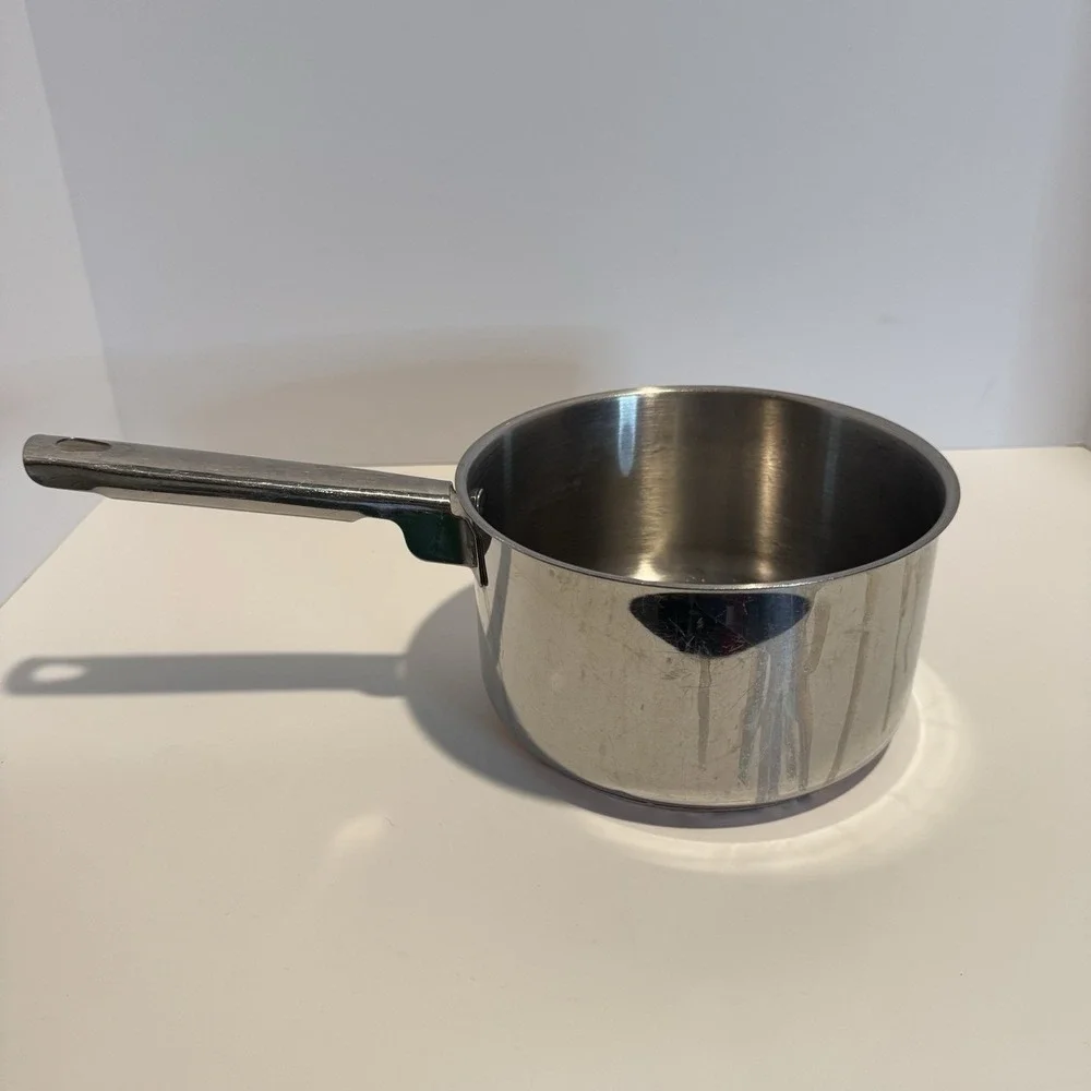 Crofton Stainless Steel Saucepan Pot Copper Bottom 7.5